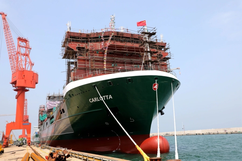 威海蕪船開啟2025年船舶建造交付序幕